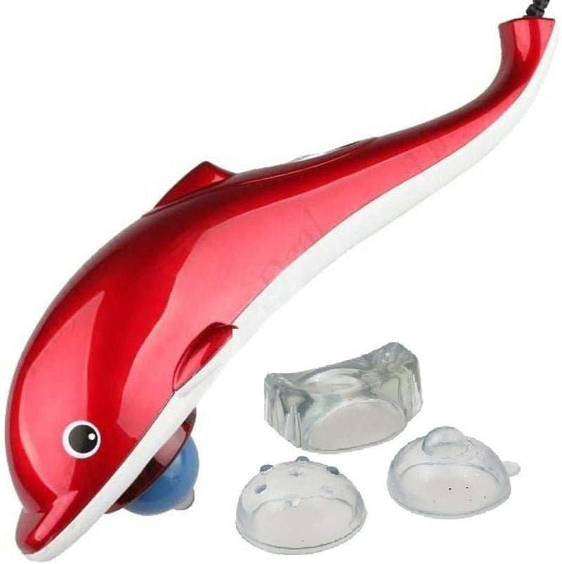 Palshiv Big Dolphin Plastic Infrared Hammer Corded Electric Full Body Massager for Pain Relief and Muscle Relax (Colour May Vary) - Image 3