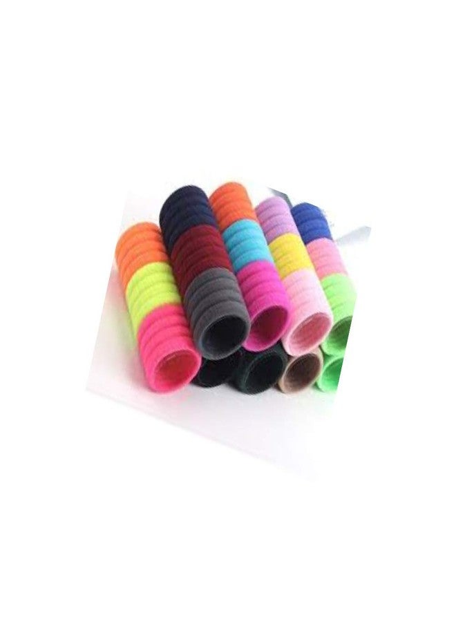 PANCIKAA Extra Soft Rubber Hair Bands for kids (Multicolor) Assorted Set of 50 - Image 3