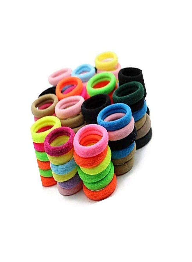 PANCIKAA Extra Soft Rubber Hair Bands for kids (Multicolor) Assorted Set of 50 - Image 4
