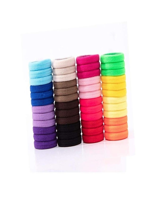 PANCIKAA Extra Soft Rubber Hair Bands for kids (Multicolor) Assorted Set of 50 - Image 1