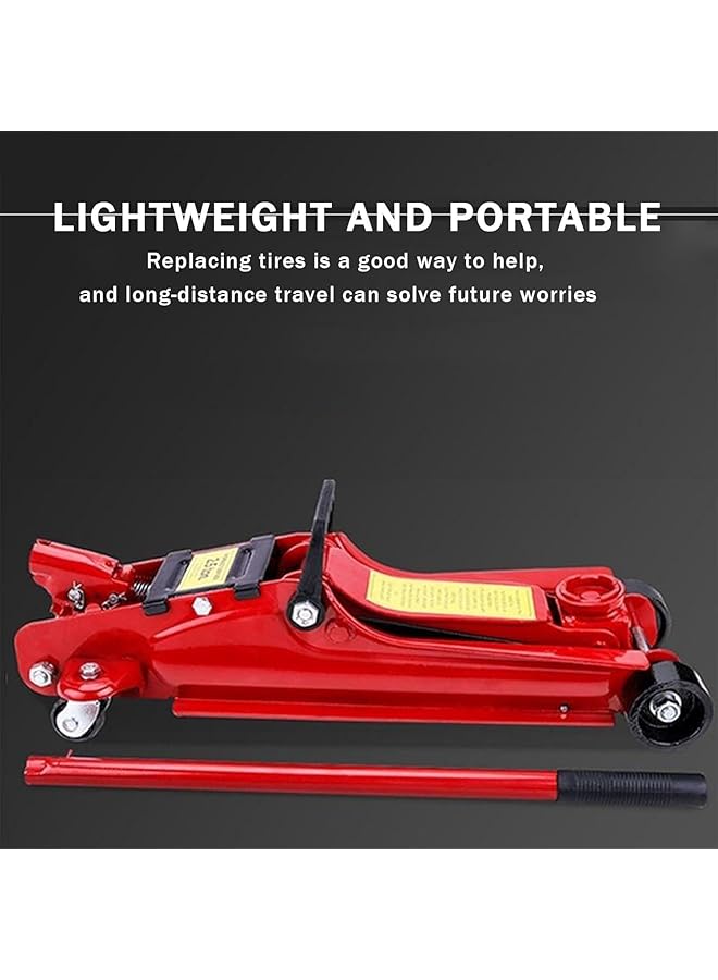 كادي ون رافعة أرضية هيدروليكية حمراء Cy-89372 - Image 5