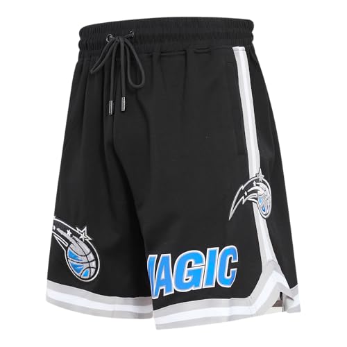 Pro Standard Mens NBA Orlando Magic Classic Chenille Athletic Short Black - Image 3