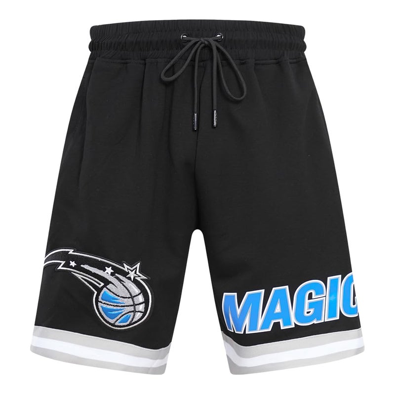Pro Standard Mens NBA Orlando Magic Classic Chenille Athletic Short Black - Image 2