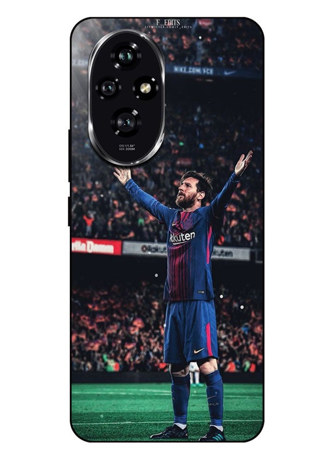 الصيد العين غطاء حماية مطبوع لهاتف Honor 200 - ميسي - Image 1