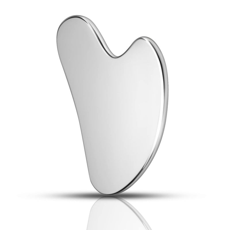 Face Massage Roller Stainless Steel for Body, Face, Neck and Eyes, Durable Gua Sha, Gua Sha Skin Care Gift Stainless Steel for Women