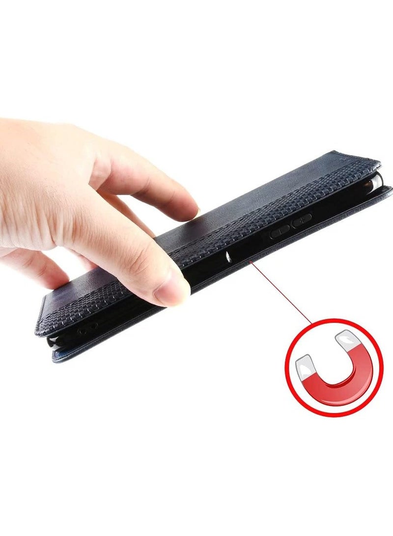 ZTE nubia Z60 Ultra Wallet Case with Card Holder and Stand - ZTE nubia Z60 Ultra Magnetic Phone Case - Image 5