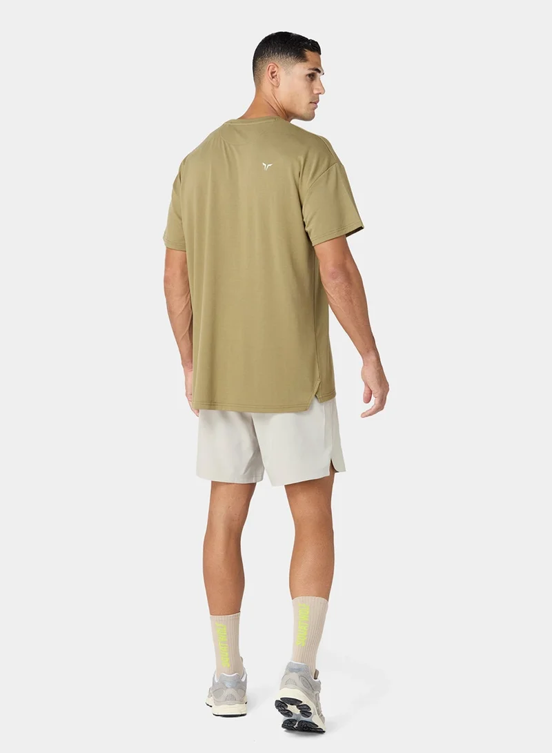 SQUATWOLF  Oversized Logo T-Shirt for Men | Best Price UAE
