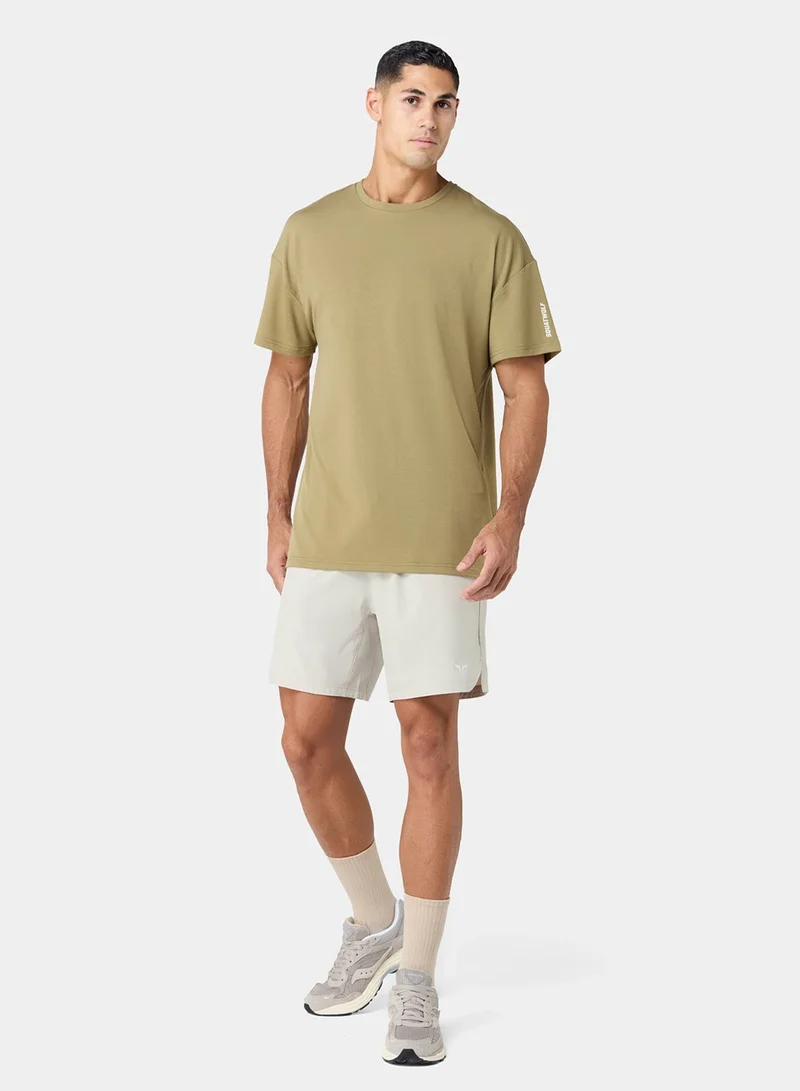 SQUATWOLF  Oversized Logo T-Shirt for Men | Best Price UAE
