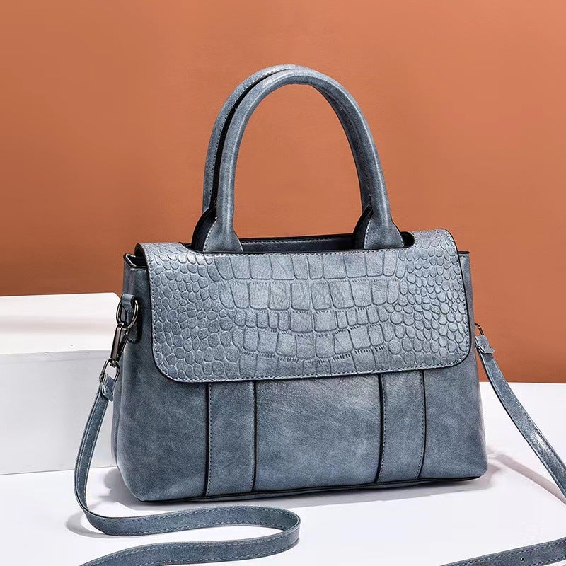 Spring New Bag Textural Internet Popular Women'S Bag All-Match Simple Fashion Crossbody Bag Shoulder Bag Bag Bag - Image 1