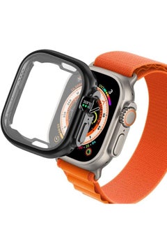 Generic Full Soft Clear Cover For Apple Watch Ultra Case 49MM TPU Screen Protector SmartWatch Case For iWatch Serie 49MM Accessories (Color : Black, Size : 49MM) Full Soft Clear Cover For Apple Watch Ultra Case 49MM TPU Screen Protector SmartWatch Case For iWatch Serie 49MM Accessories (Color : Black, Size : 49MM) 