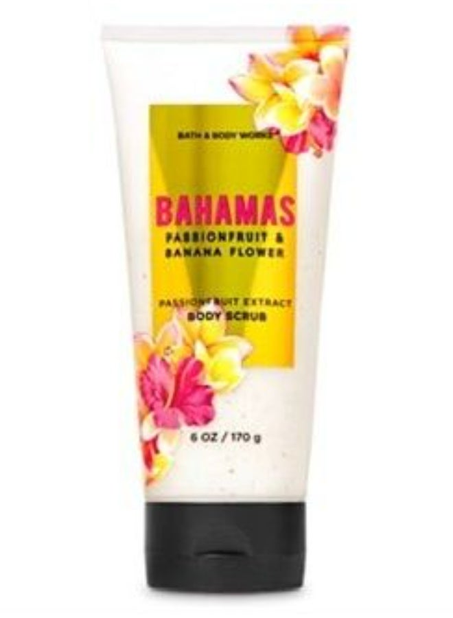 باث آند بودي وركس Bahamas Passionfruit & Banana Flower Body Scrub 170g