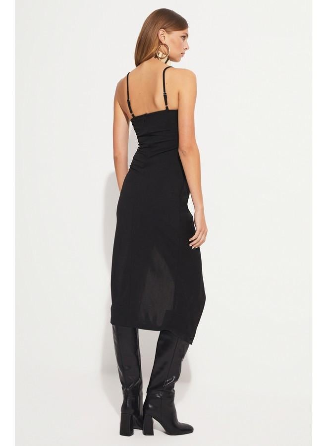 جون فستان ضيق بلفّة - Image 5