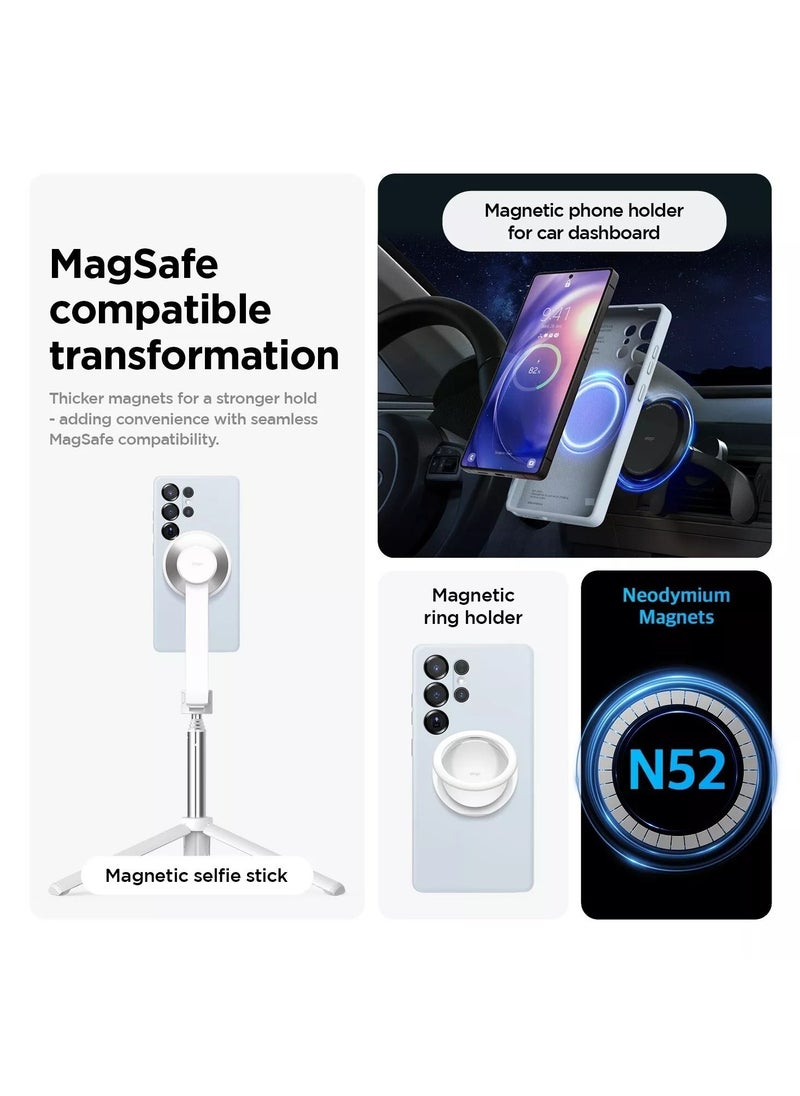 Protect PROTECT Premium Silicon Magnetic Phone Case for Samsung S25 Ultra | Blue, Anti-Scratch, Full Protection, Wireless Charging Compatible, High Quality – Model: SMS25UBLU  - Image 4