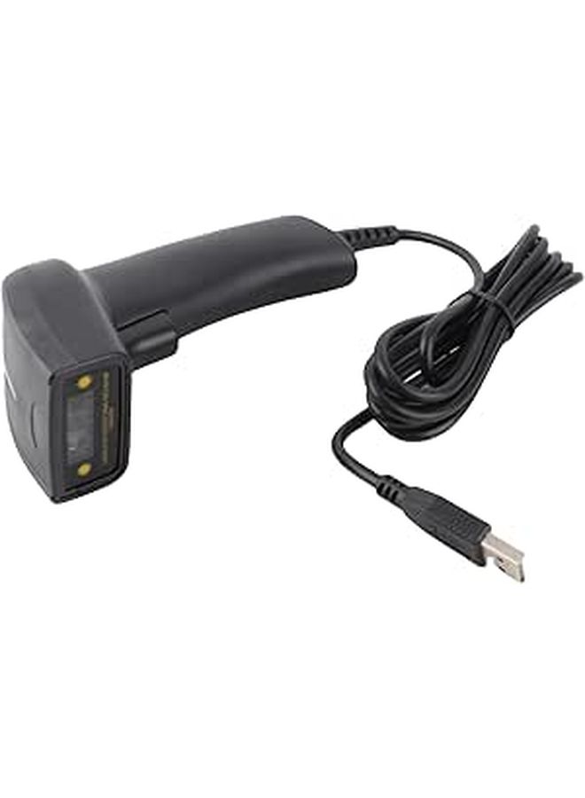Sturdy 2D Wireless Barcode Scanner Handheld USB CCD Bar Code Reader With Auto Actuator For Cosmetics Book Clothing Warehousing Red - Image 1