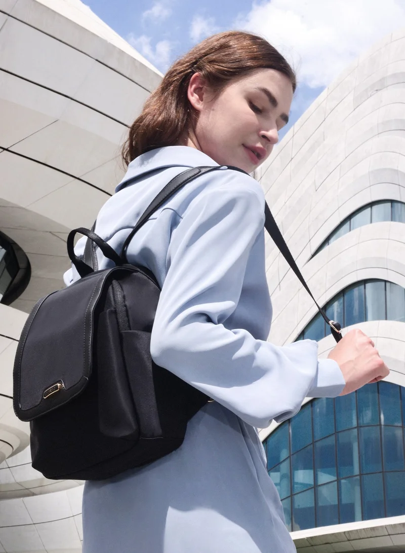 Chantria Black Premium Casual Backpack Water Resistant Multifunctional Anti-Theft Women Daypack with independent Laptop Compartment, CB00621, Black for Women | Best Price UAE