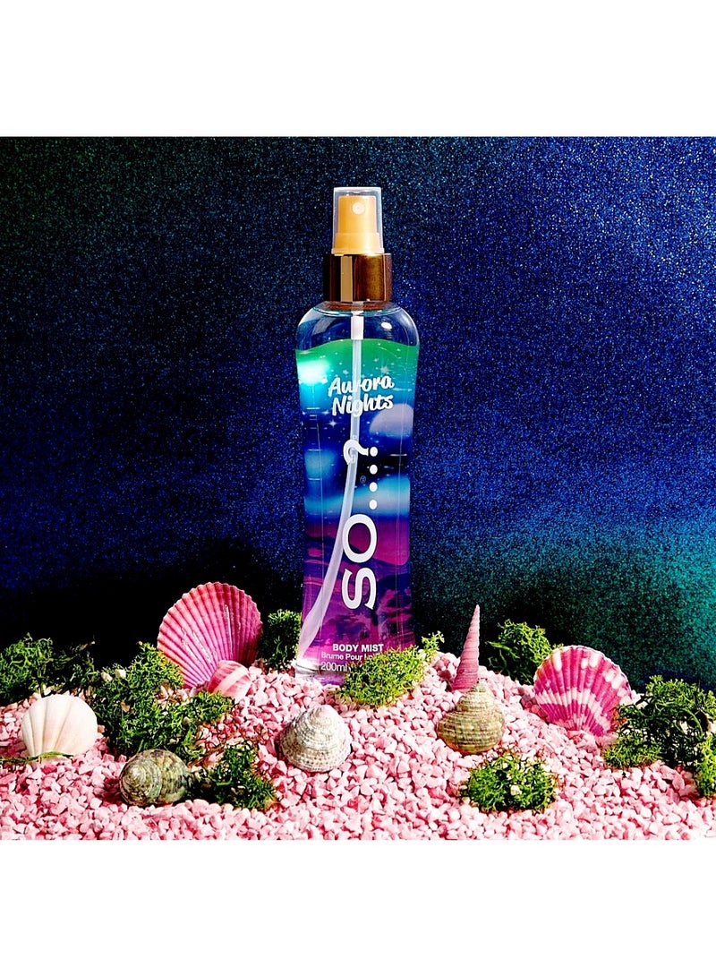 So..? Aurora Nights Body Spray 200 ml - Image 2