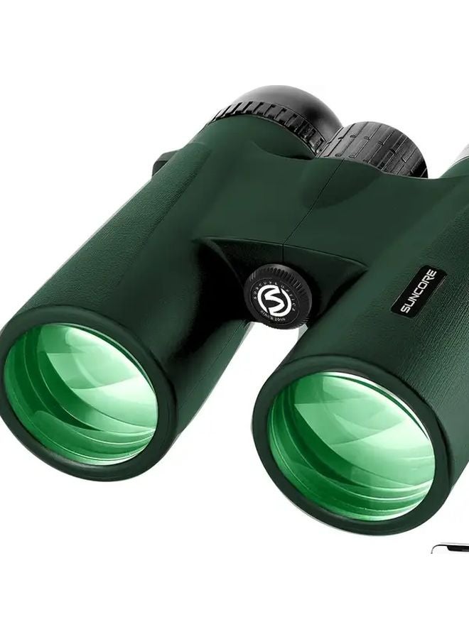 Suncore 10x42 HD Black Binoculars Large Field Clear Low Light Vision For Bird Watching Cruising Travel - Image 5