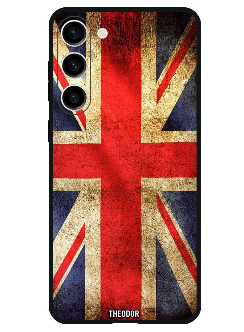 Theodor Protective Case Anti Scratch Shock Proof Bumper Cover For Samsung Galaxy S23 FE GB Flag - Image 1