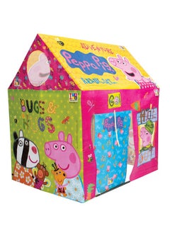IToys itoys Theme Peppa Pig Kid's Play House Pipe Tent for Kids, Multicolor  - Image 1