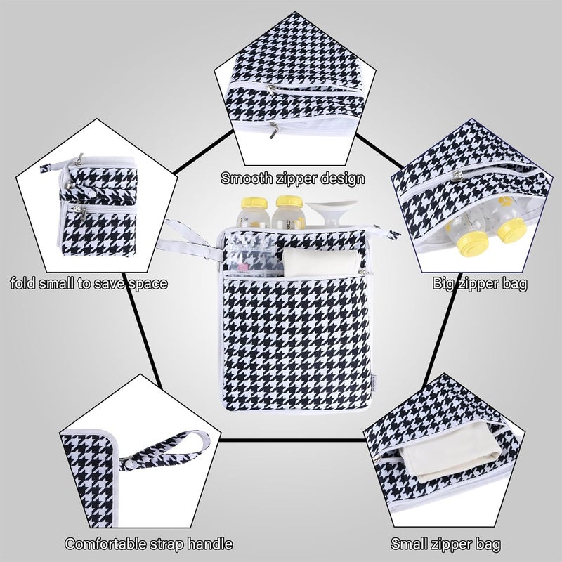 Hi Sprout Breast Pump Wet/Dry Bag with Place Mat - Image 4