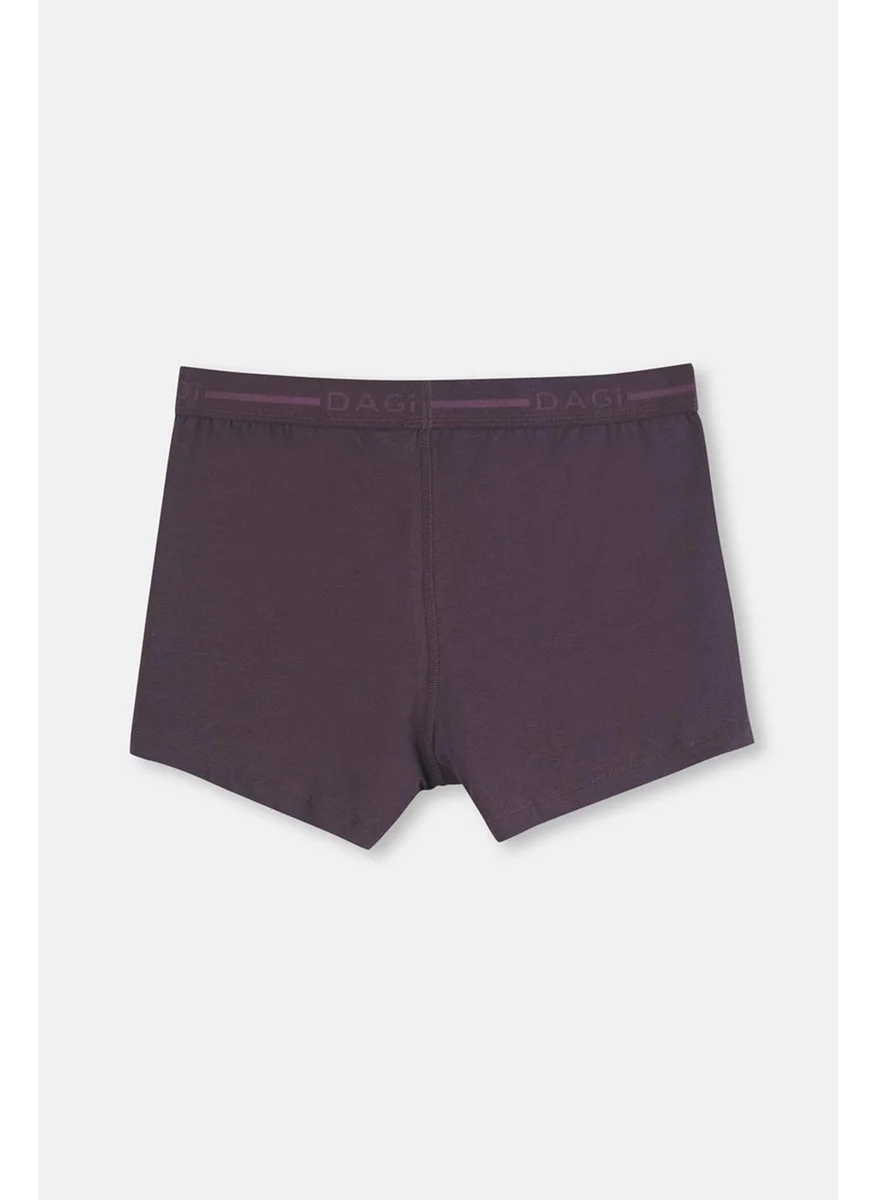 dagi Brown 5210 Cotton Plain Boxer