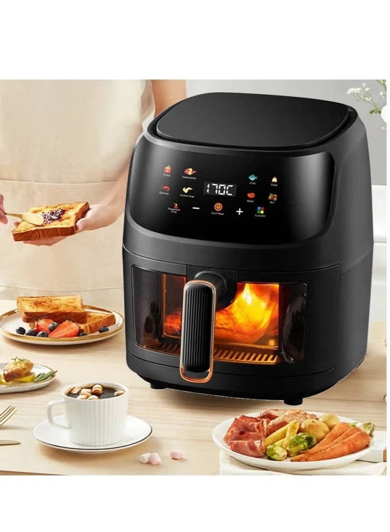 فلتافا قلاية هوائية رقمية من فلتافا بسعة 6.5 لتر / 8 لتر، بقوة 1800 واط / 2000 واط، تحكم باللمس، طهي صحي بدون زيت مع مؤقت - Image 3