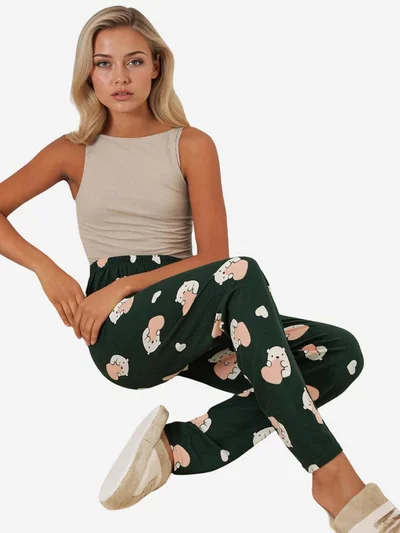 BIG DART BDART Patterned Pull-On Lounge Bottoms