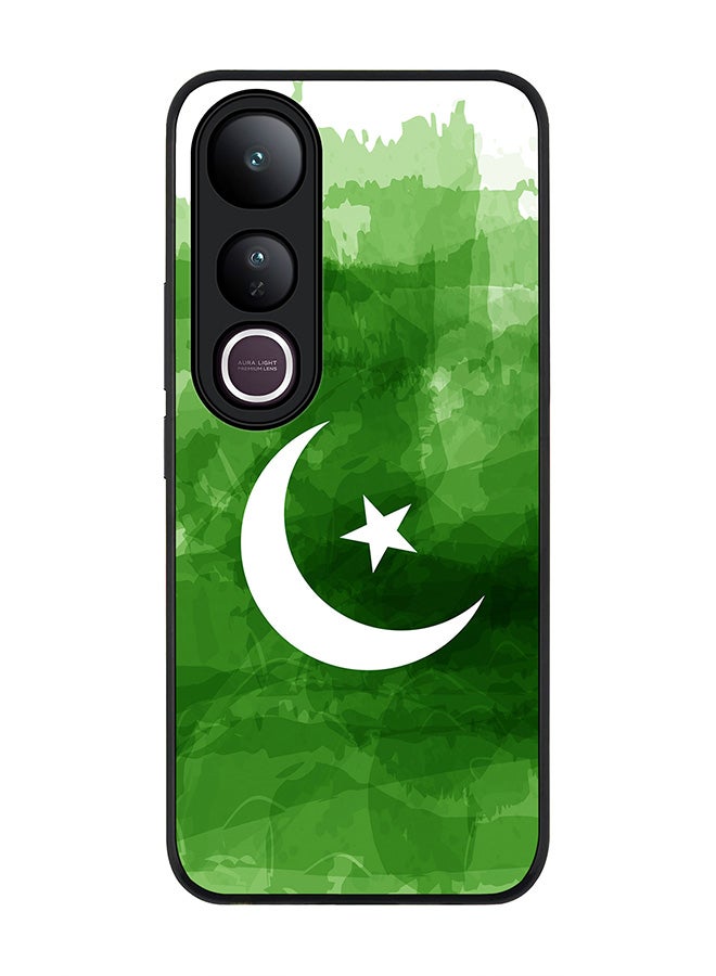 Stylizedd For vivo V50 Lite Case,Slim fit Camera Protection, Shockproof Thin Phone cover  - Crescent Green