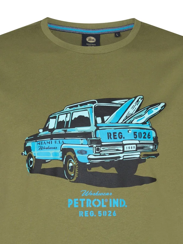 Petrol Industries Men T-Shirt SS Classic Print