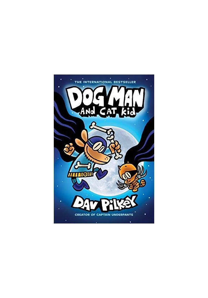 Dog Man #4 | Dog Man and Cat Kid: A Graphic Novel | by Dav Pilkey (Author, Illustrator) | Hardcover - Image 2