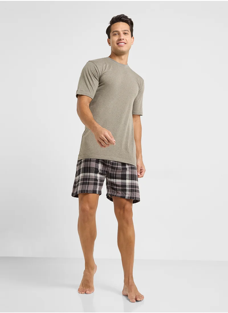 سفنتي فايف Nightwear T-Shirt & Shorts Sets