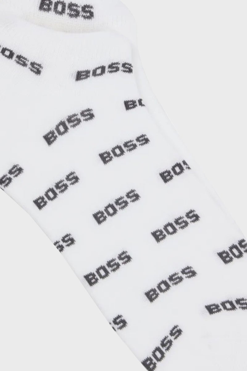 Cotton Blend Logo Socks Men's Socks 50511423 100