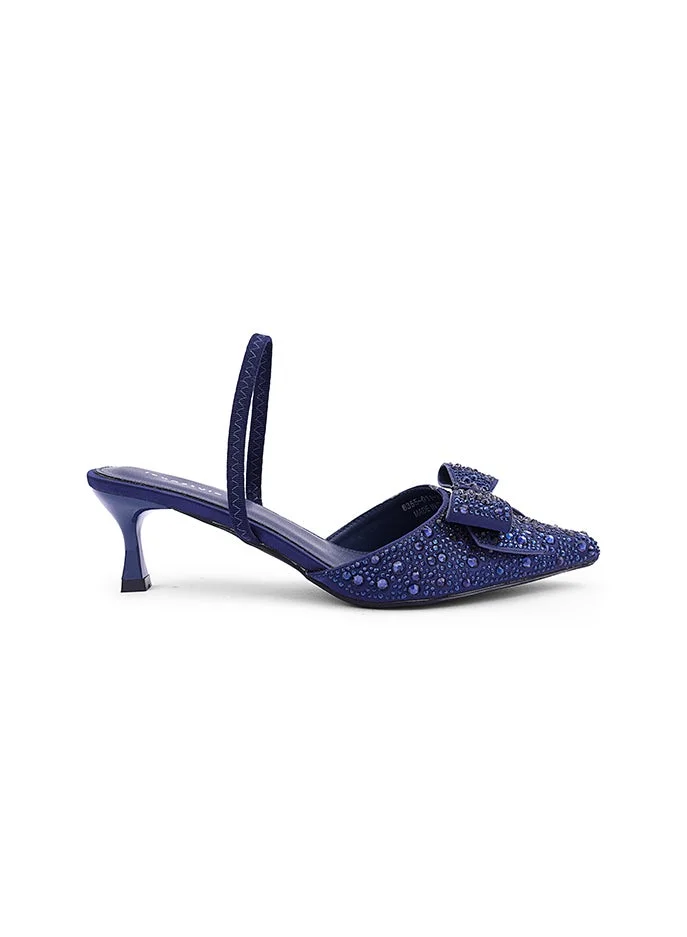 IconStyle Crystal patent heel shoes with elegant style.