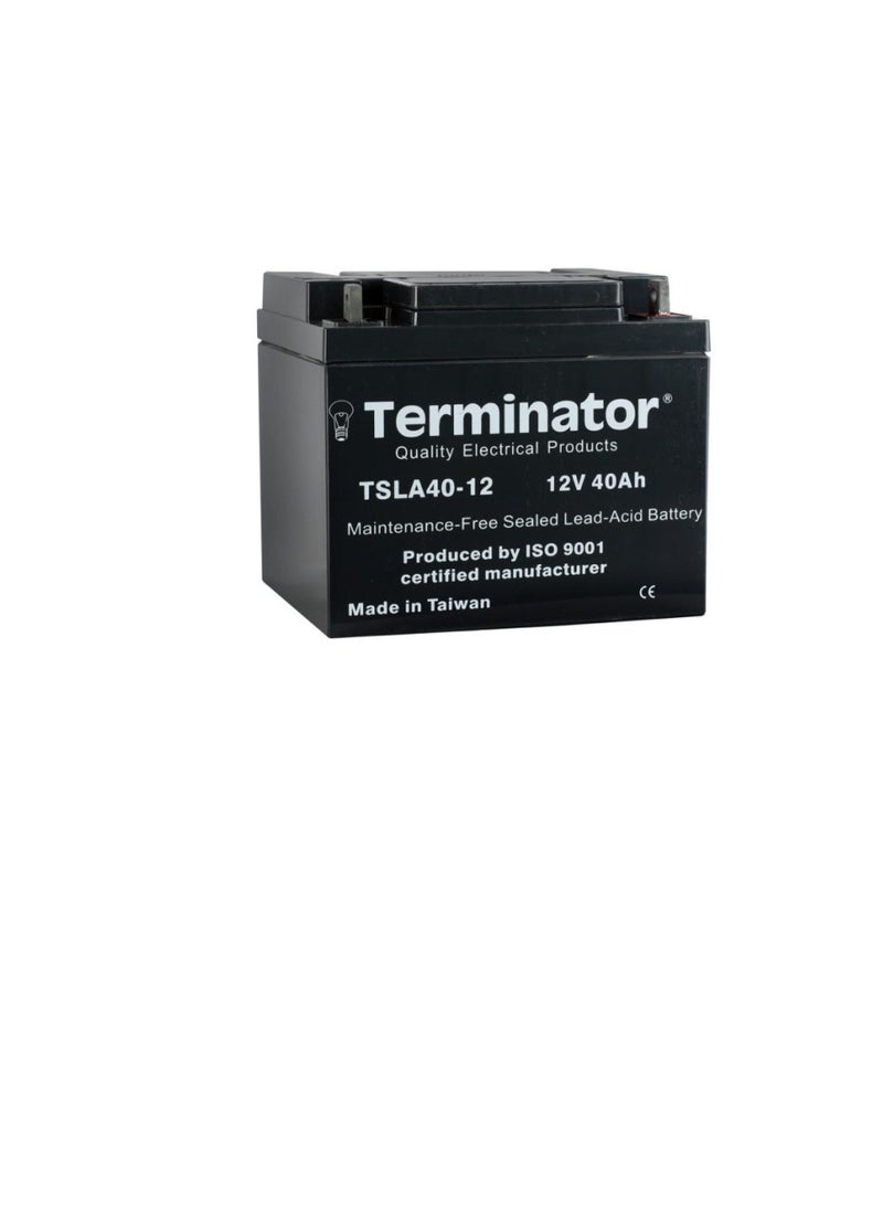 Terminator Terminator Sealed Lead Acid Battery 12V-40Ah TSLA 40-12  - Image 2