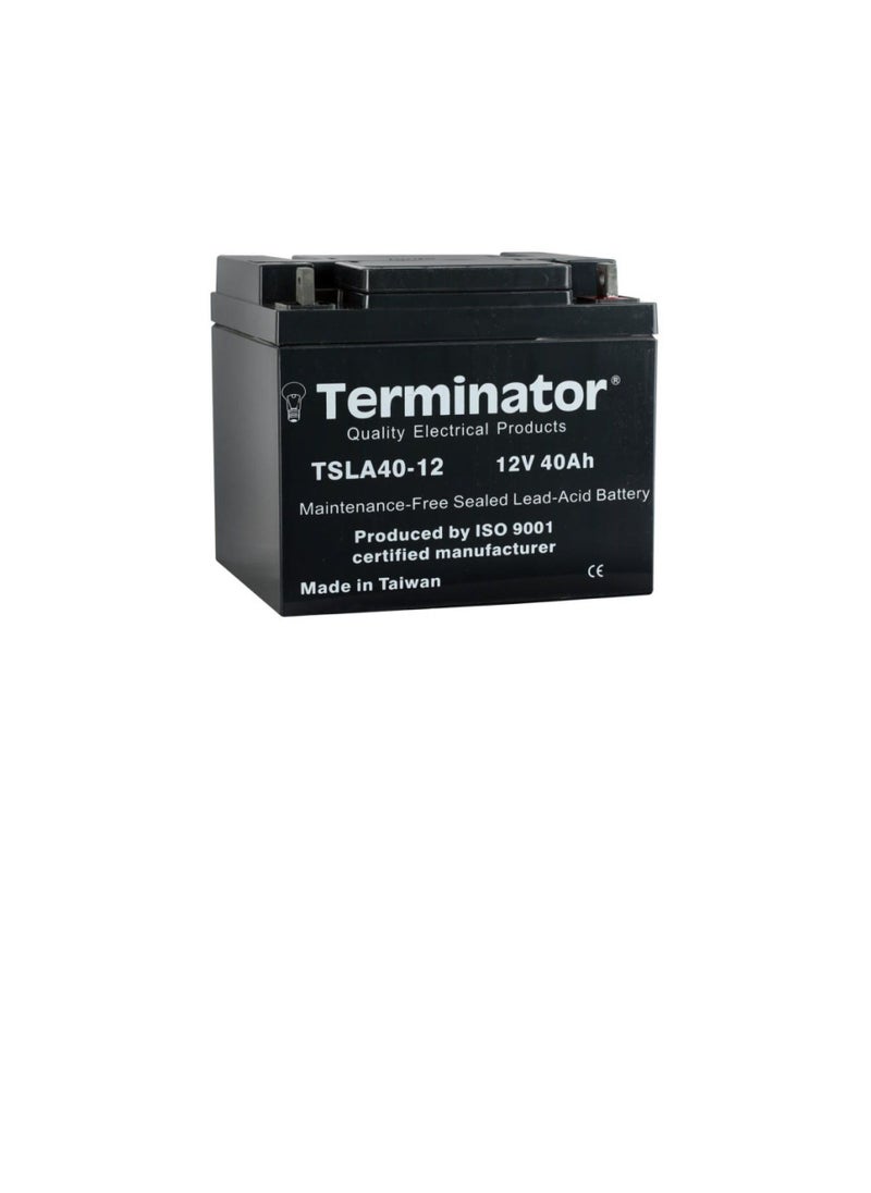 Terminator Terminator Sealed Lead Acid Battery 12V-40Ah TSLA 40-12  - Image 3