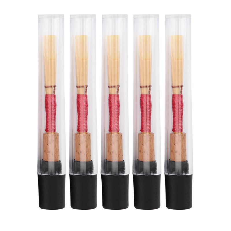 5pcs Good Quality Oboe Reeds Reed Medium Strength Instrument Accessories - Image 5