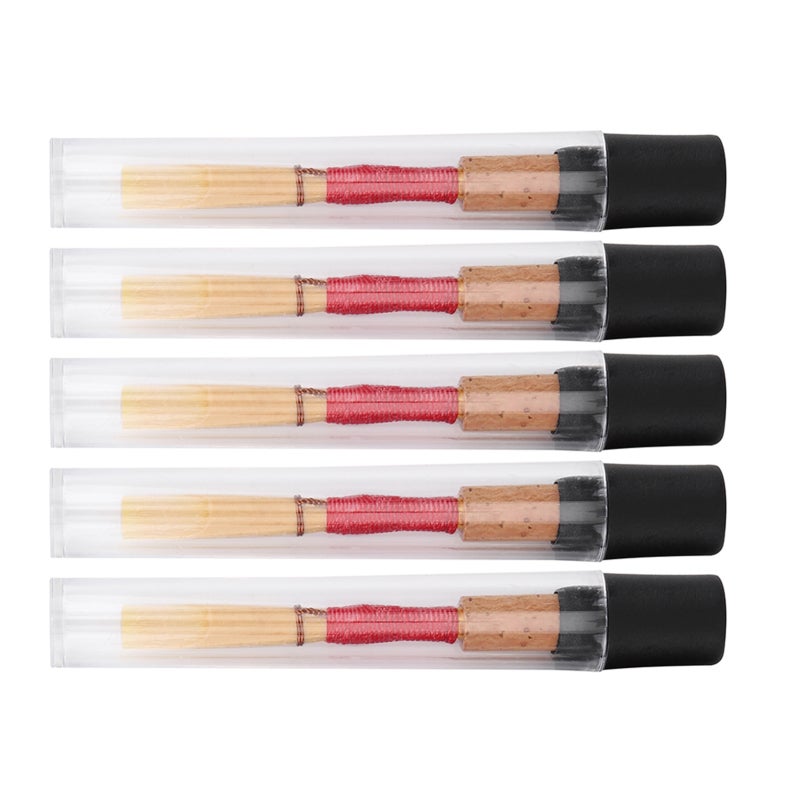 5pcs Good Quality Oboe Reeds Reed Medium Strength Instrument Accessories - Image 3