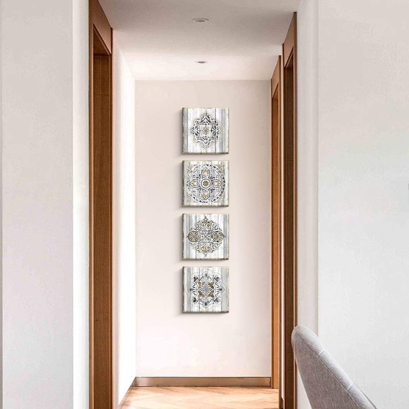 BPA مجموعة فنون قماشية بنمط الماندالا من BPA®Home - Image 4