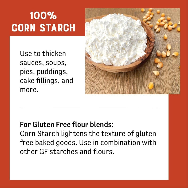 Judee's Gluten Free نشا الذرة الخالي من الجلوتين من جودي - كيس 5 رطل - Image 5