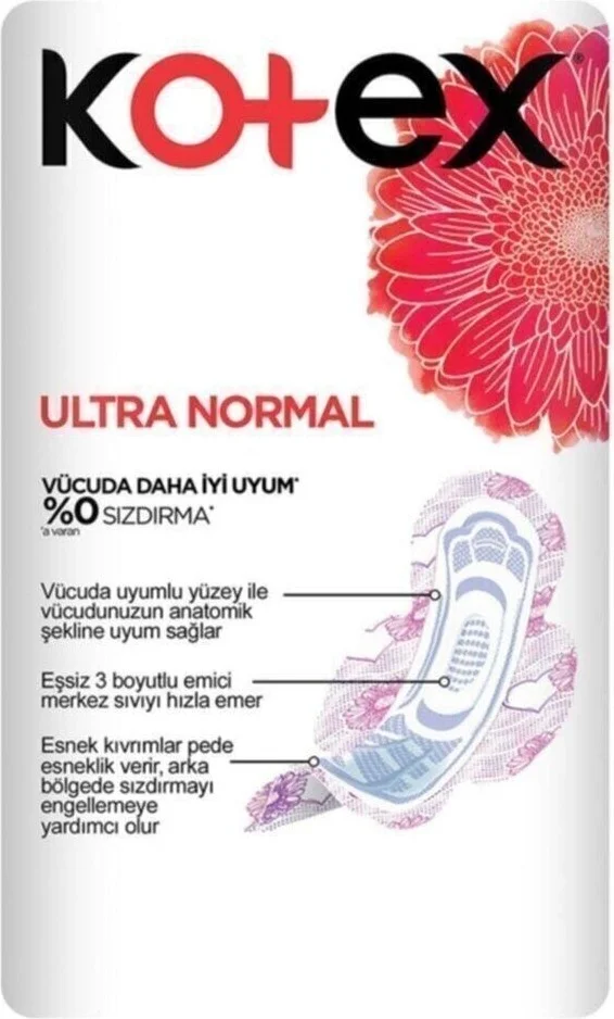 Kotex Ultra Normal Package 24 Pieces 6 Packages 144 Pieces