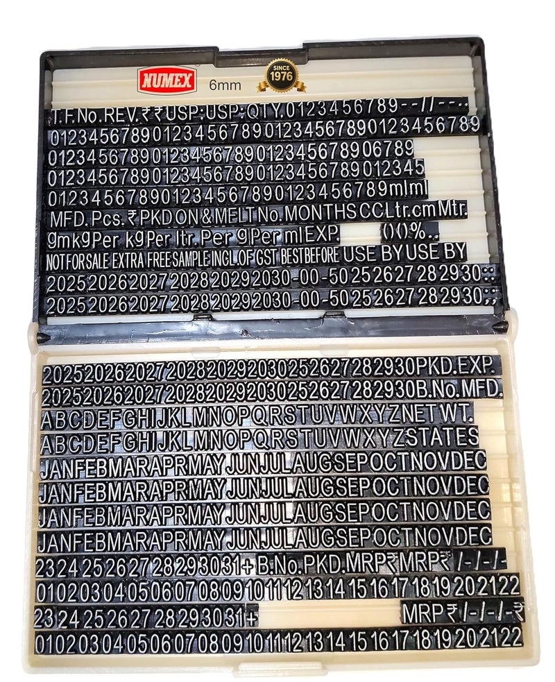 ACGL NUMEX (6MM) Super Fast Batch Printing Machine (Batch NO., Packing Date, Expiry Date, MUXIMUM Retail Price, NET Weight, Quantity, Size, ETC.) Premium (NUMEX-6MM) - Image 3