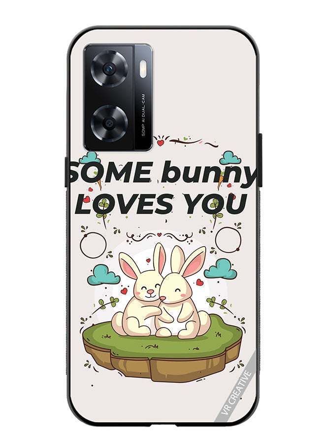 VR CREATIVE Protective Case Cover For OnePlus Nord N20 SE Love Bunny Design Multicolour - Image 1