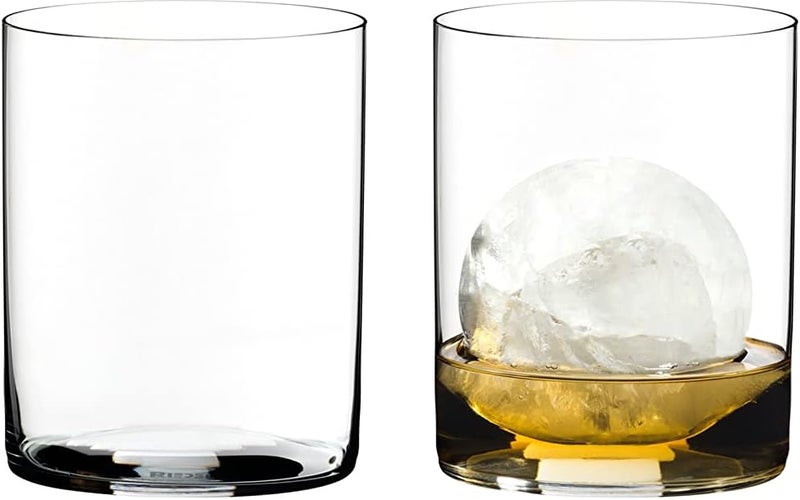 Riedel 'O' Whisky Glass - Set of 2, Crystal Glass, 15 Fluid Ounces - Image 1