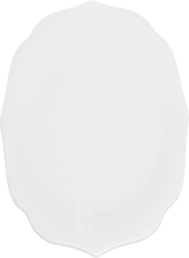 رويال بورسلين بورسلين ملكي | طبق مسطح | 31 سم | أبيض | بورسلين عظمي - وندسور أبيض