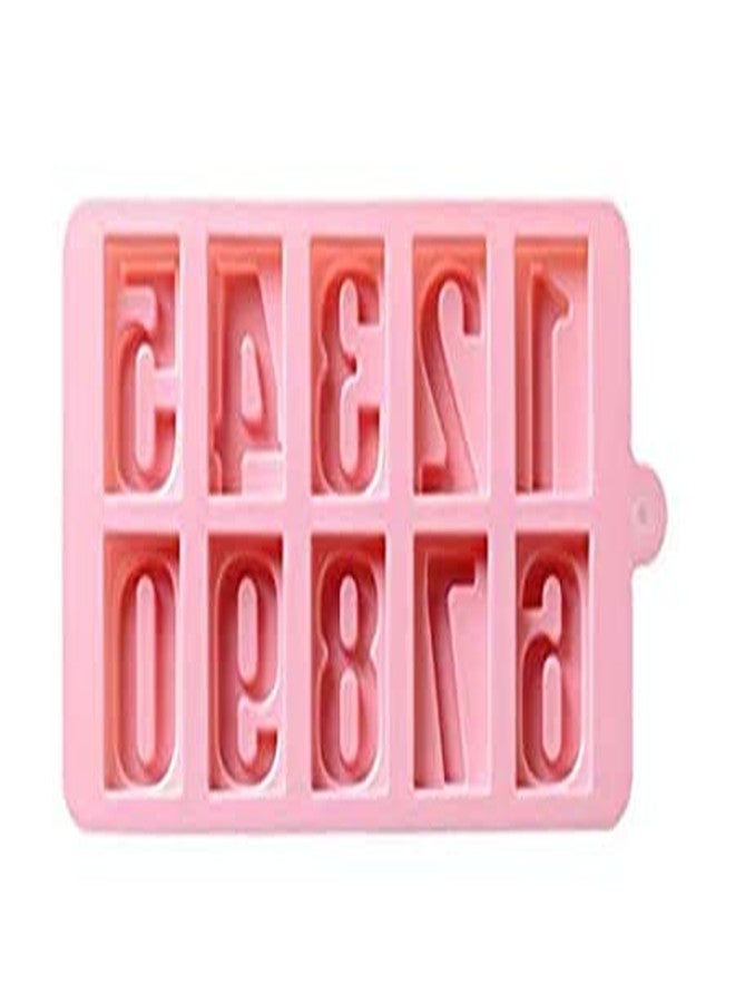 Genericc Bakers 4u 0-9 Number Silicone Baking Candy Mold Silicone Chocolate Moulds. - Image 4