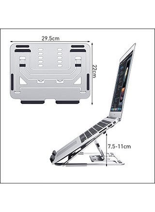 Techmaster - Macbook Notebook Portable Adjustable Ergonomic Stand ND06 - Image 1