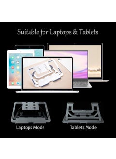 Techmaster Macbook Notebook Portable Adjustable Ergonomic Stand ND06  - Image 4