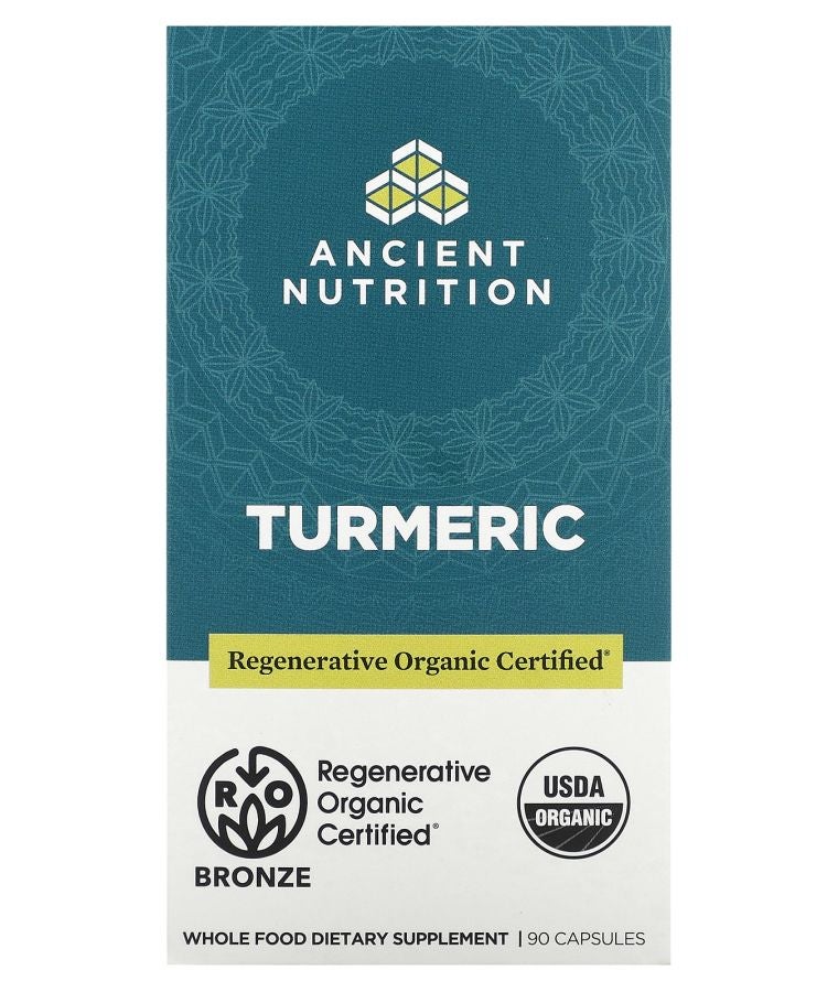 Ancient Nutrition Turmeric 90 Capsules
