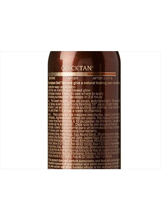 Body Drench بخاخ برونزي سريع من كويكتان - متوسط داكن (أفضل تان ذاتي برونزي سريع الجفاف) - حجم 6 أونصات / 170 جرام (عبوة من 2) - Image 3