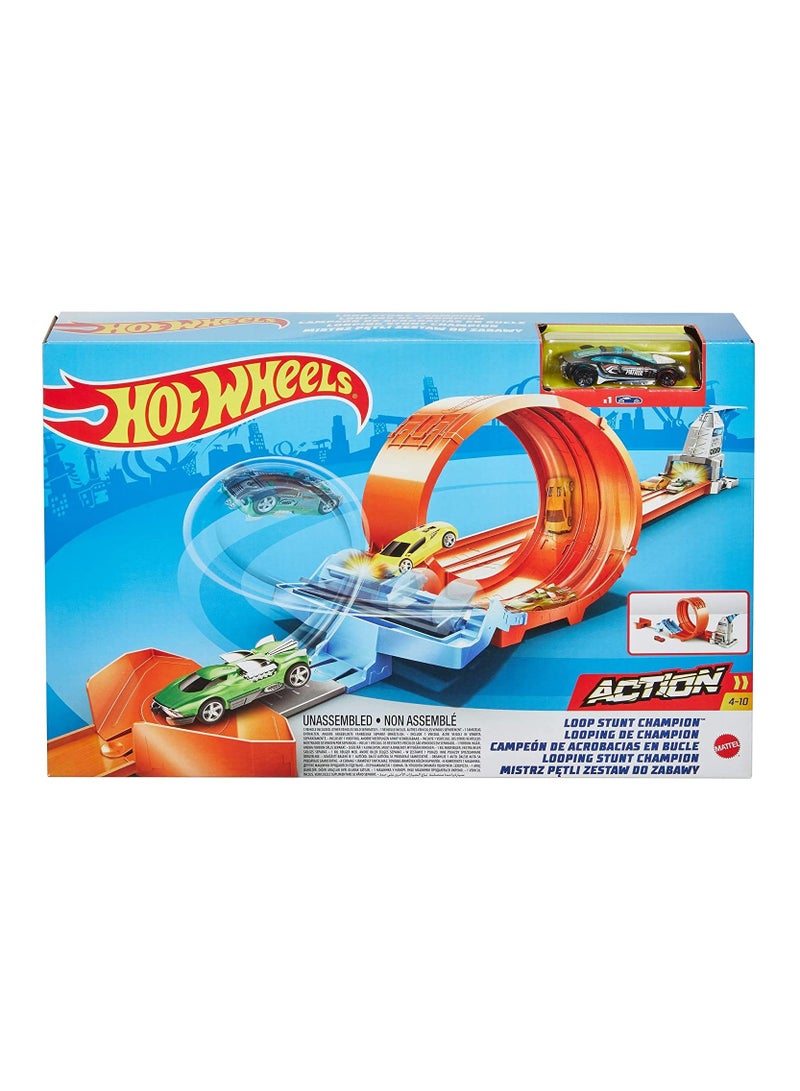 Hot Wheels Hot Wheels Loop Stunt Champion Action Track Set  - Image 3